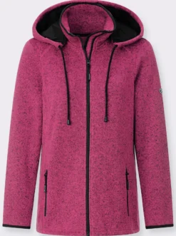 Fleecejacke mit Antipilling-Ausrüstung