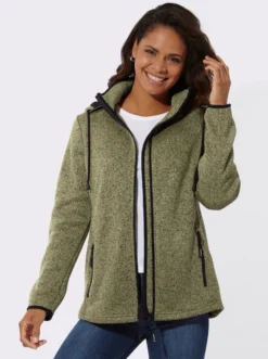 Fleecejacke mit Antipilling-Ausrüstung
