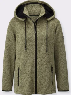 Fleecejacke mit Antipilling-Ausrüstung