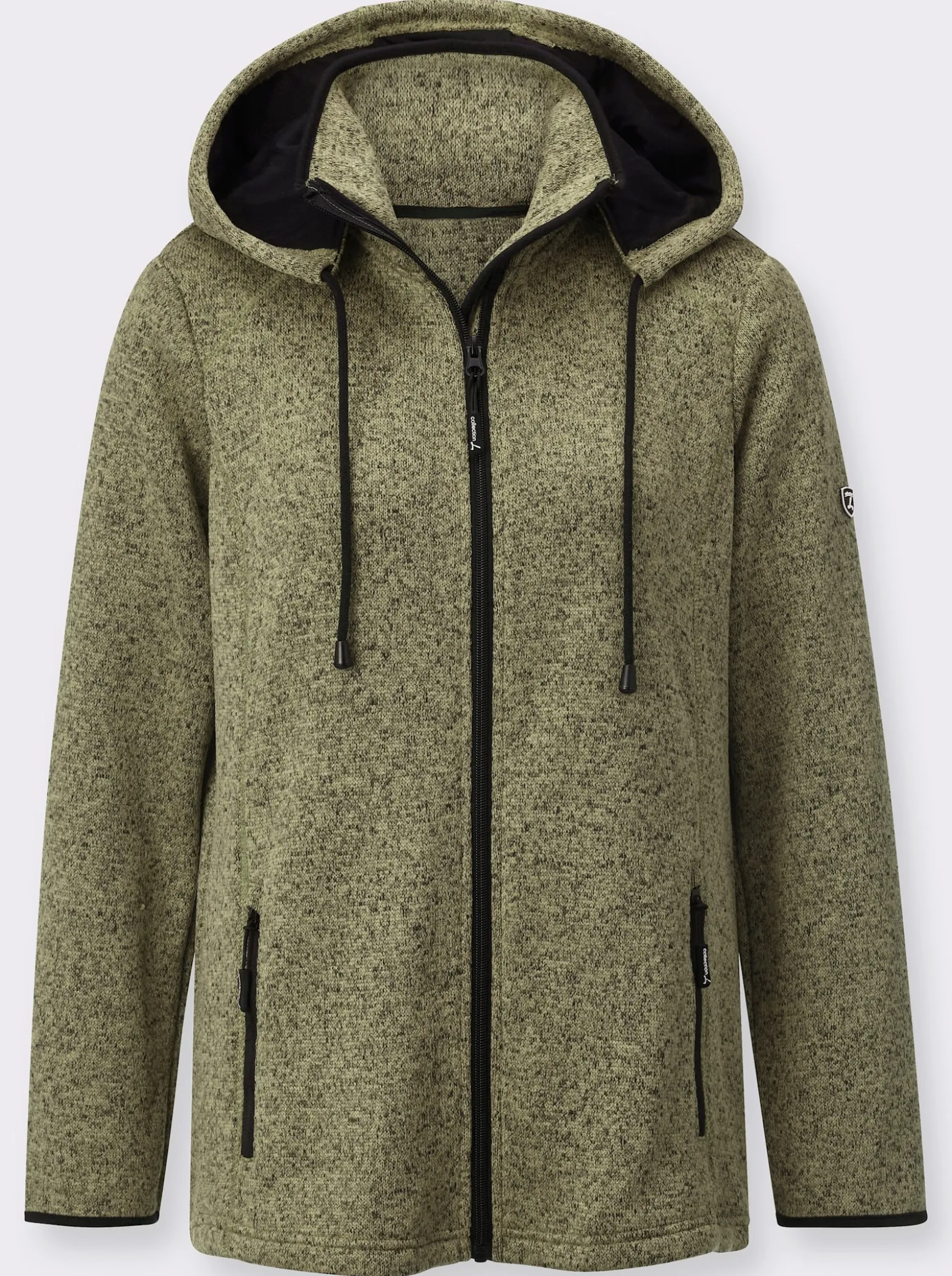 Fleecejacke mit Antipilling-Ausrüstung