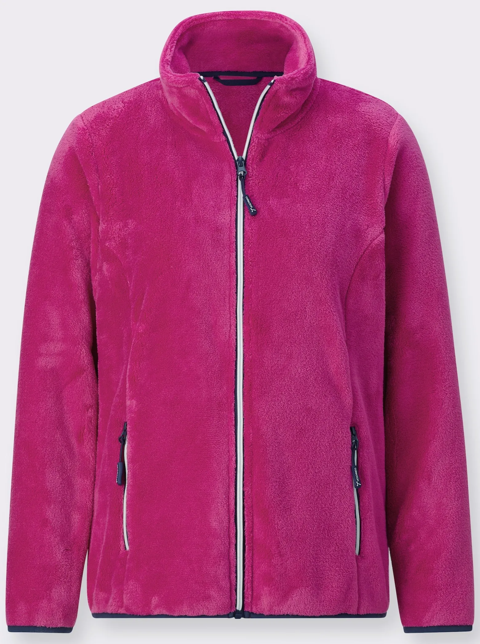 Fleecejacke mit Reißverschluss-Taschen