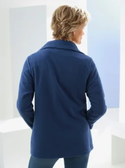 Fleecejacke mit 2-Wege-Reißverschluss