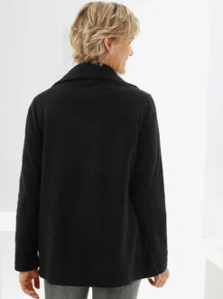 Fleecejacke mit 2-Wege-Reißverschluss