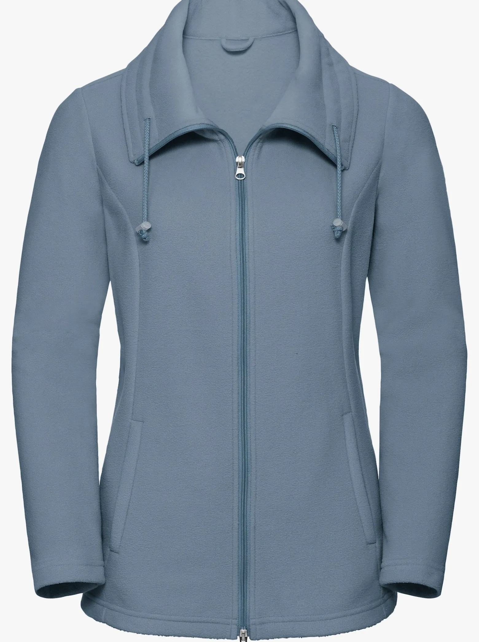 Fleecejacke mit 2-Wege-Reißverschluss