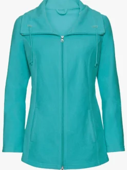 Fleecejacke mit 2-Wege-Reißverschluss