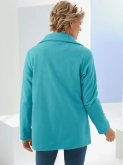 Fleecejacke mit 2-Wege-Reißverschluss