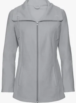 Fleecejacke mit 2-Wege-Reißverschluss