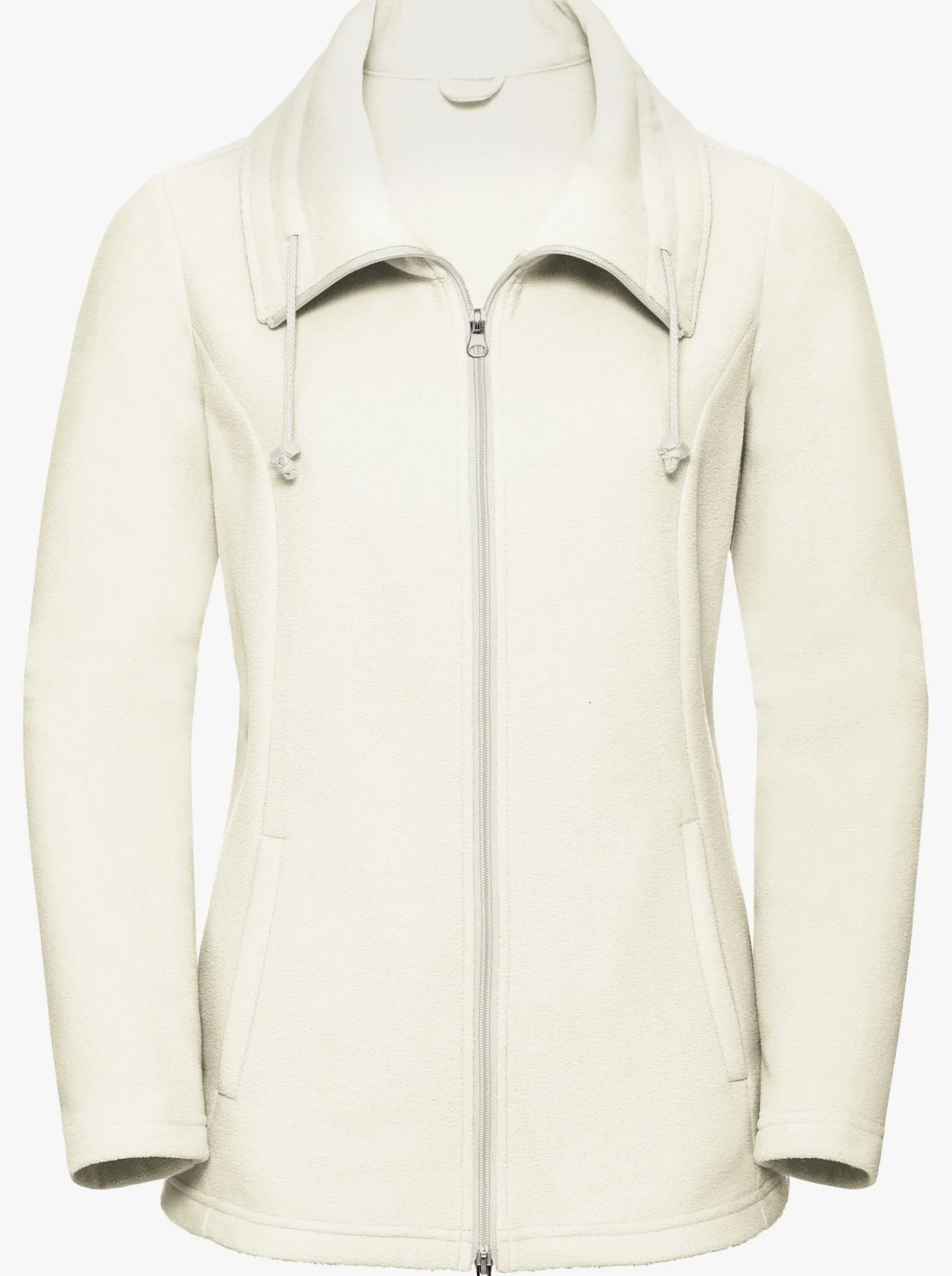 Fleecejacke mit 2-Wege-Reißverschluss