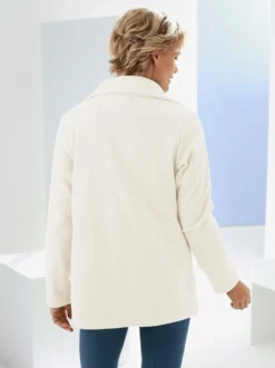 Fleecejacke mit 2-Wege-Reißverschluss