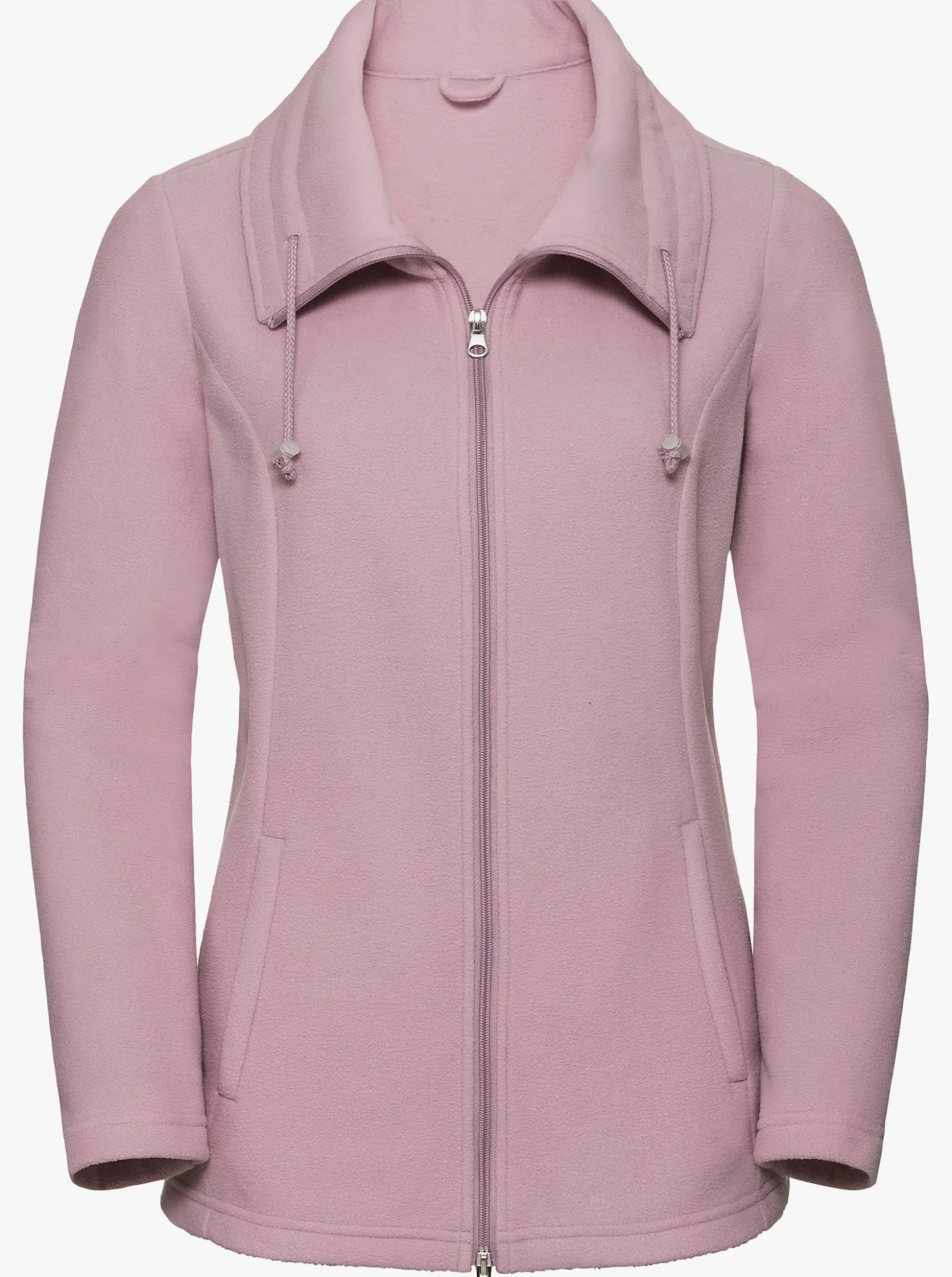 Fleecejacke mit 2-Wege-Reißverschluss