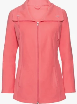 Fleecejacke mit 2-Wege-Reißverschluss