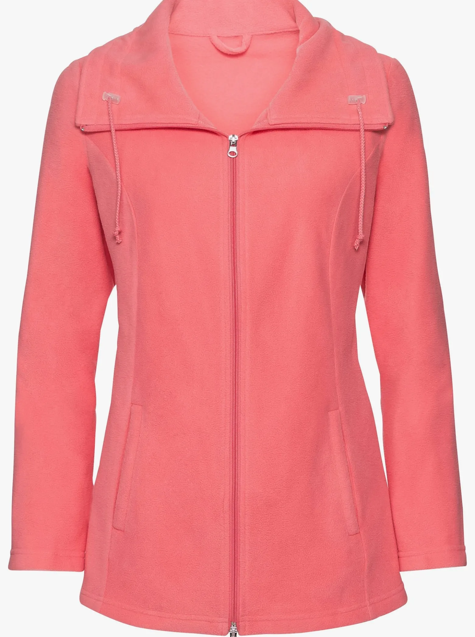 Fleecejacke mit 2-Wege-Reißverschluss