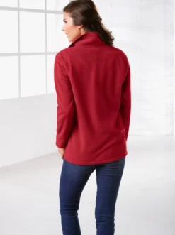 Fleecejacke mit zwei Taschen