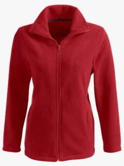 Fleecejacke mit zwei Taschen