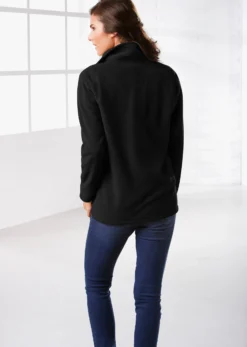 Fleecejacke mit zwei Taschen