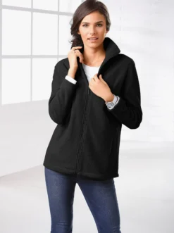 Fleecejacke mit zwei Taschen
