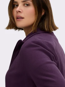 Fleecejacke mit zwei Taschen