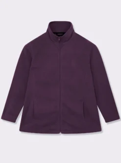 Fleecejacke mit zwei Taschen