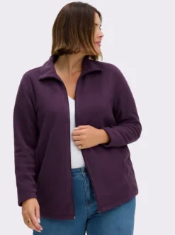Fleecejacke mit zwei Taschen