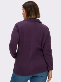 Fleecejacke mit zwei Taschen