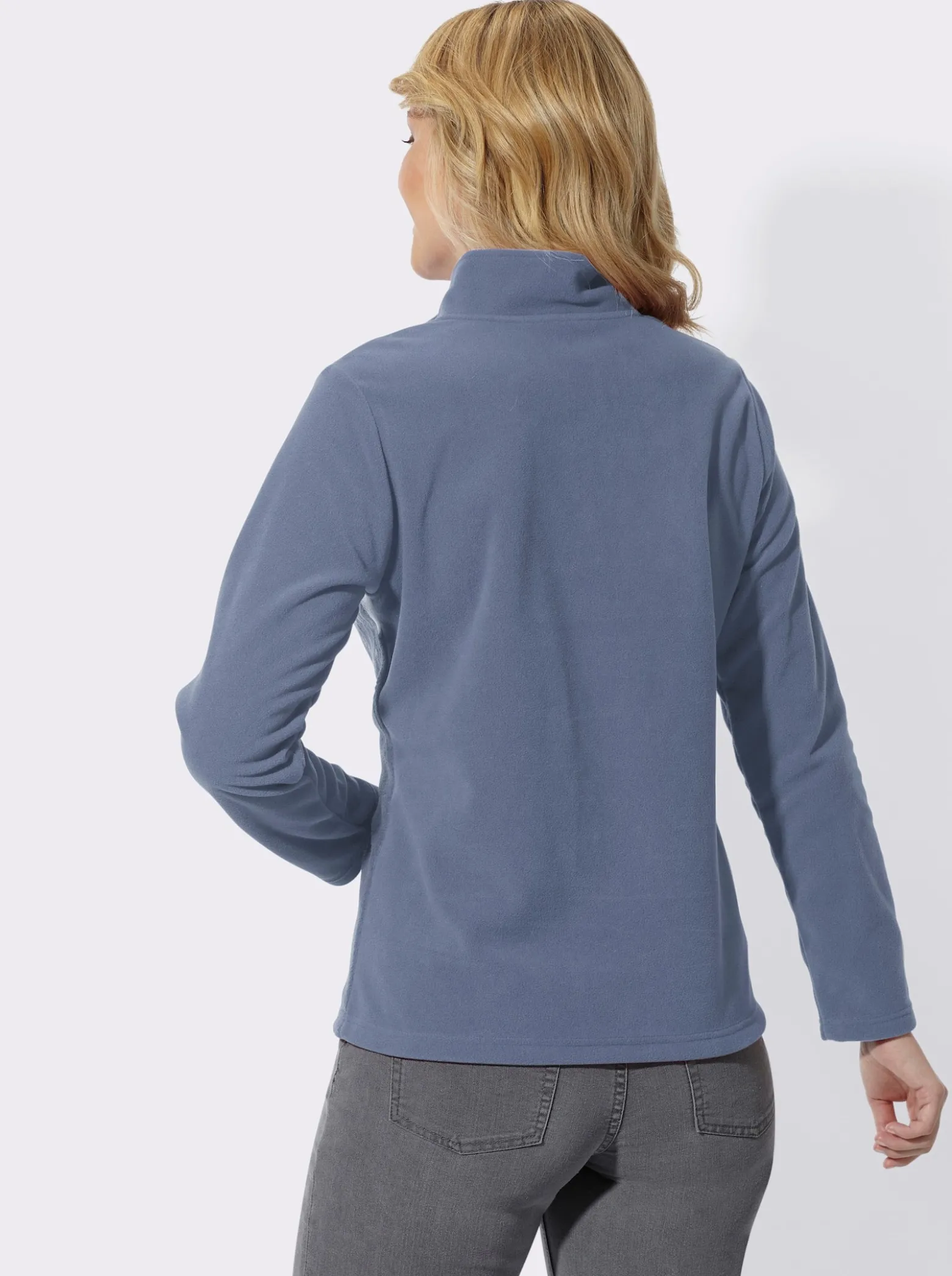 Fleeceshirt mit Norwegermuster