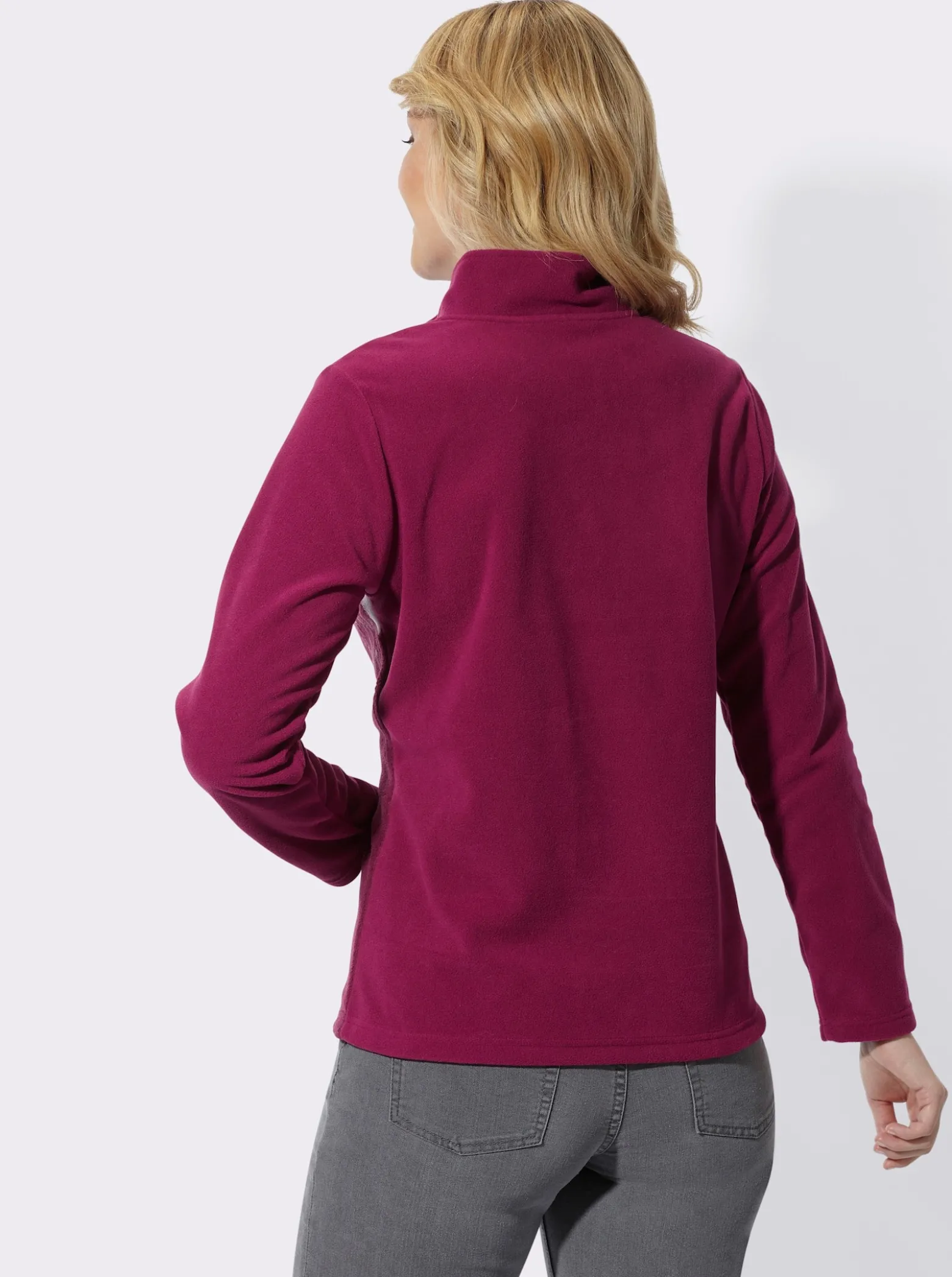 Fleeceshirt mit Norwegermuster