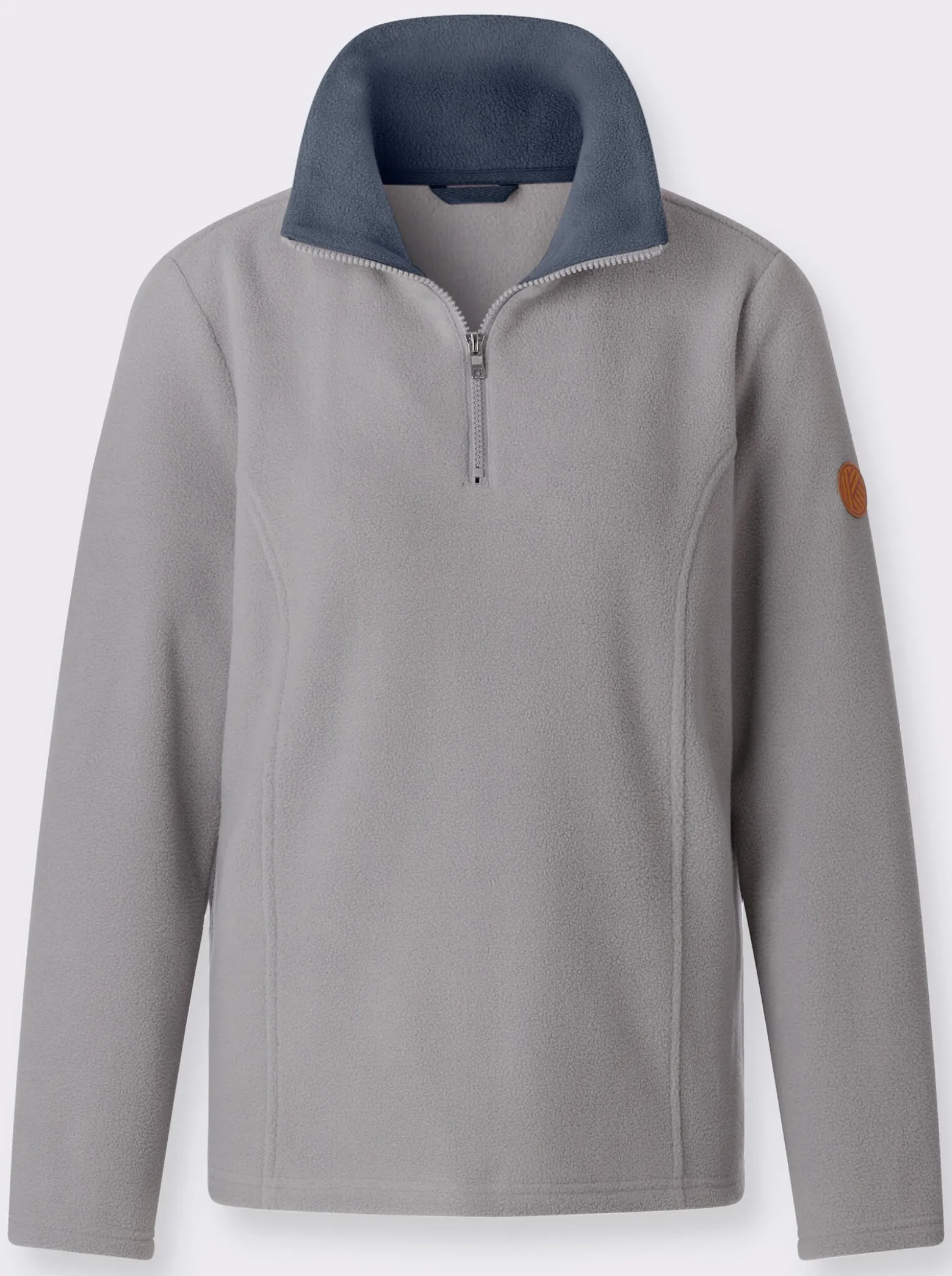 Fleeceshirt mit Reißverschluss