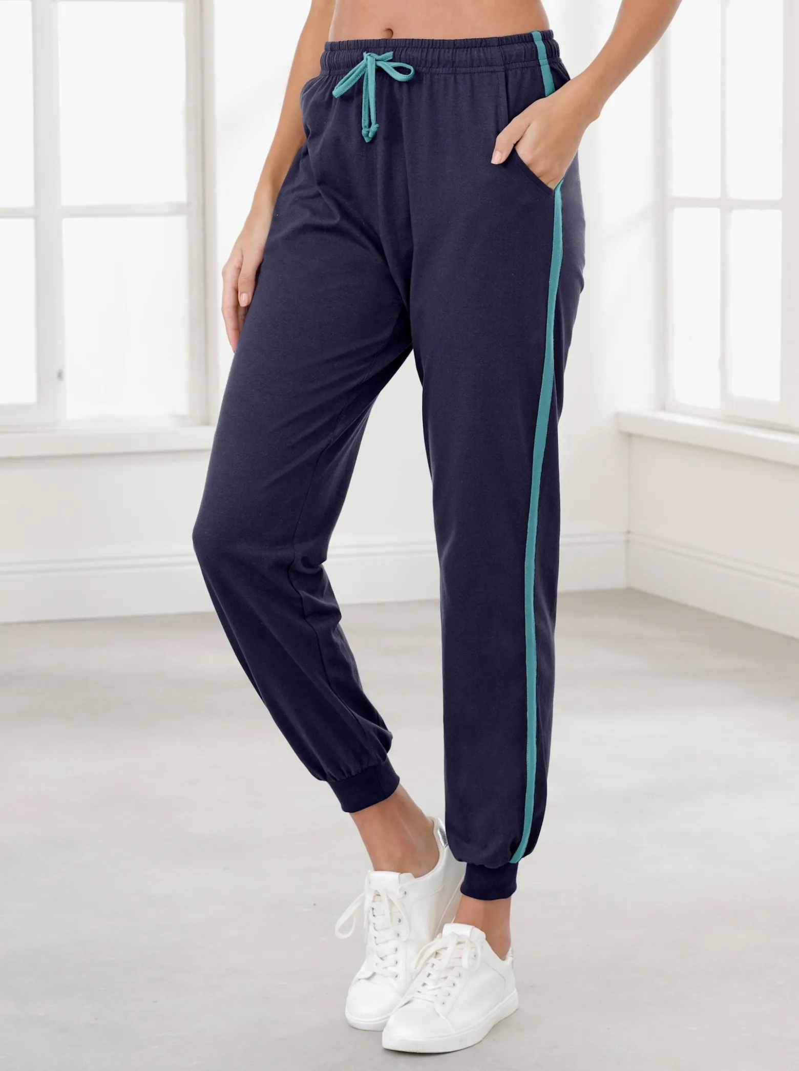 Freizeithose Dehnbund mit Tunnelzug