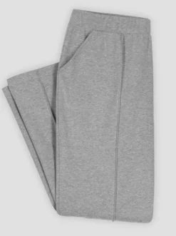 Freizeithose in Melange-Optik