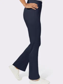 Freizeithose in Schlaghosen-Form