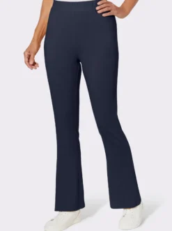 Freizeithose in Schlaghosen-Form