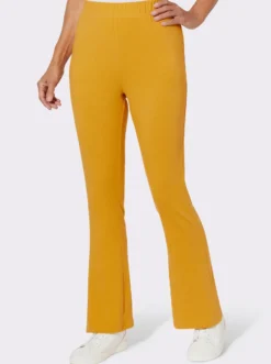 Freizeithose in Schlaghosen-Form