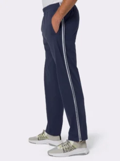 Freizeithose mit Bein-Zipper