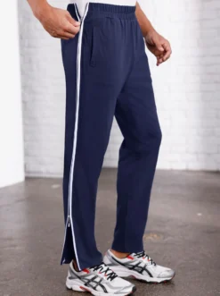 Freizeithose mit Bein-Zipper