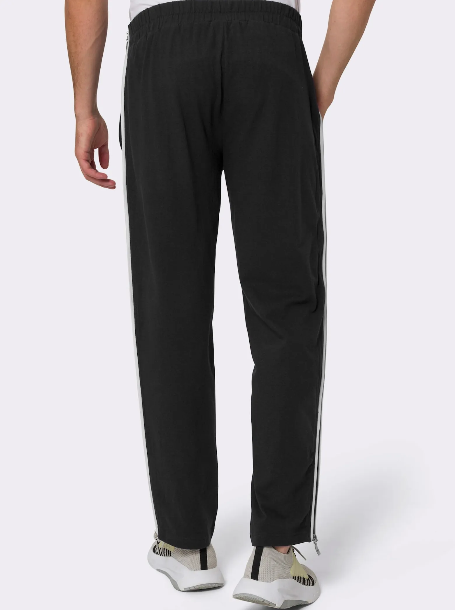 Freizeithose mit Bein-Zipper