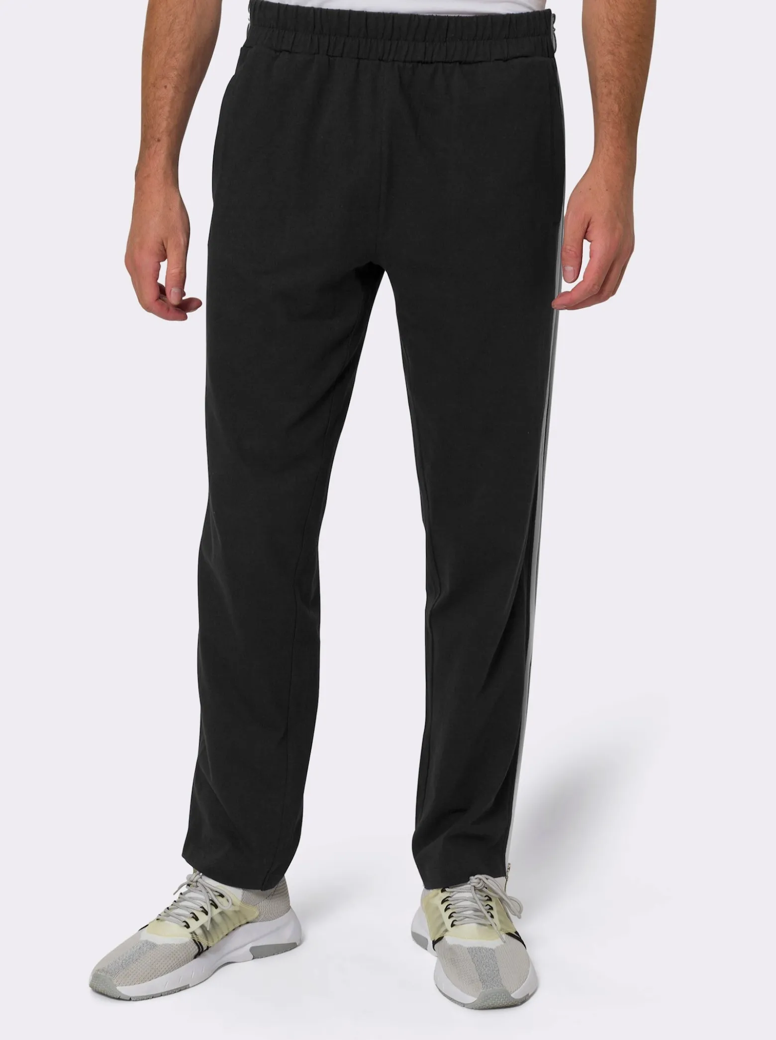 Freizeithose mit Bein-Zipper