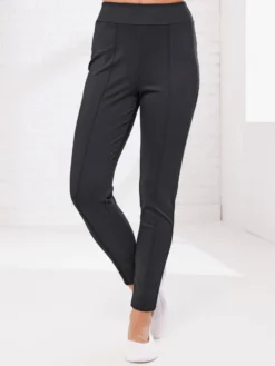 Freizeithose mit Biesenverzierung