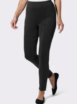 Freizeithose mit Biesenverzierung