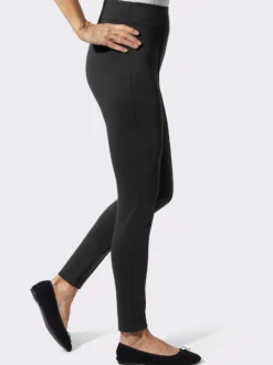 Freizeithose mit Biesenverzierung