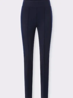 Freizeithose mit Biesenverzierung