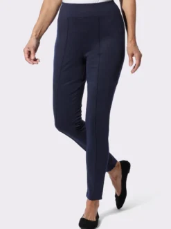 Freizeithose mit Biesenverzierung
