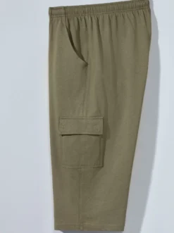 Freizeithose mit Cargo-Taschen, aufgesetzt