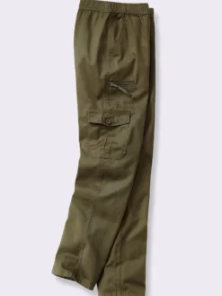 Freizeithose mit Cargo-Taschen