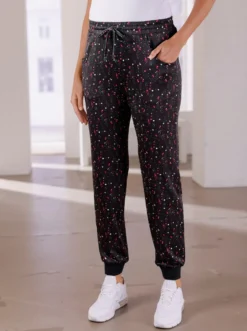 Freizeithose mit Fußbündchen