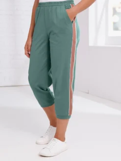 Freizeithose mit Galonstreifen