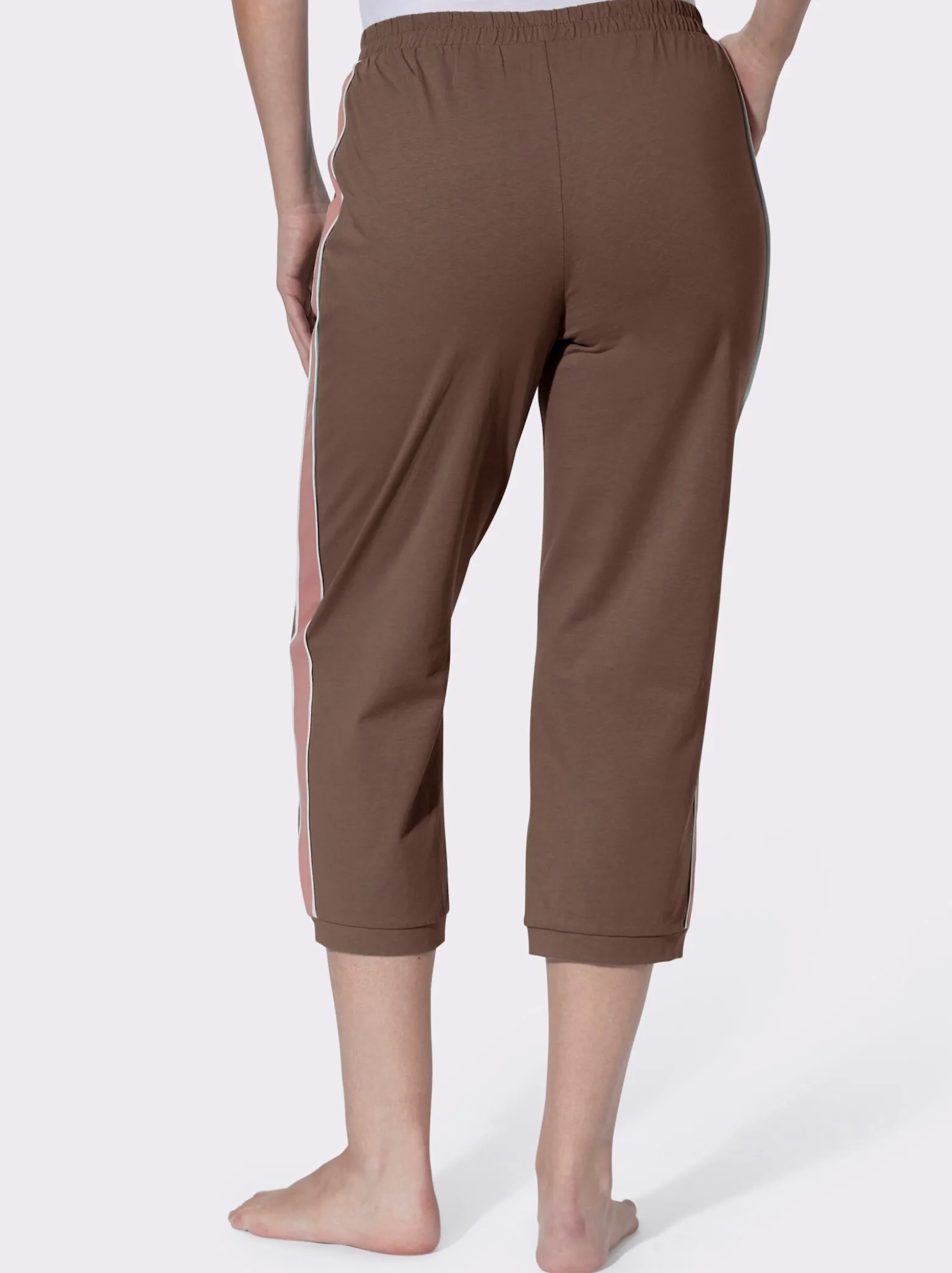 Freizeithose mit Galonstreifen