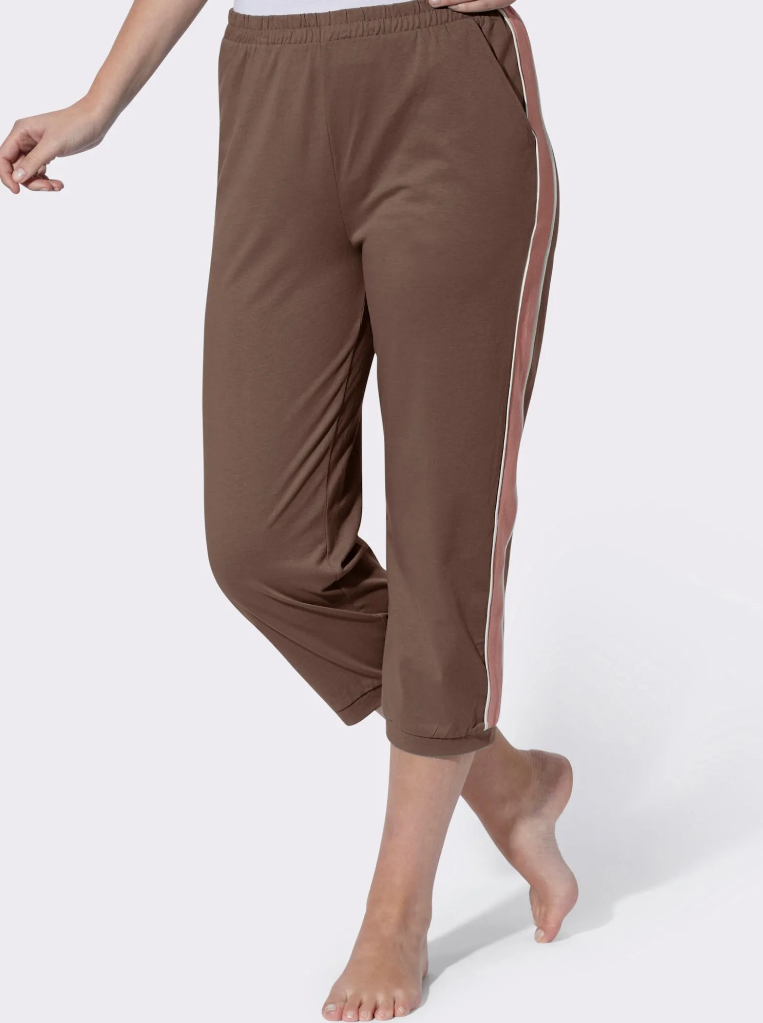 Freizeithose mit Galonstreifen