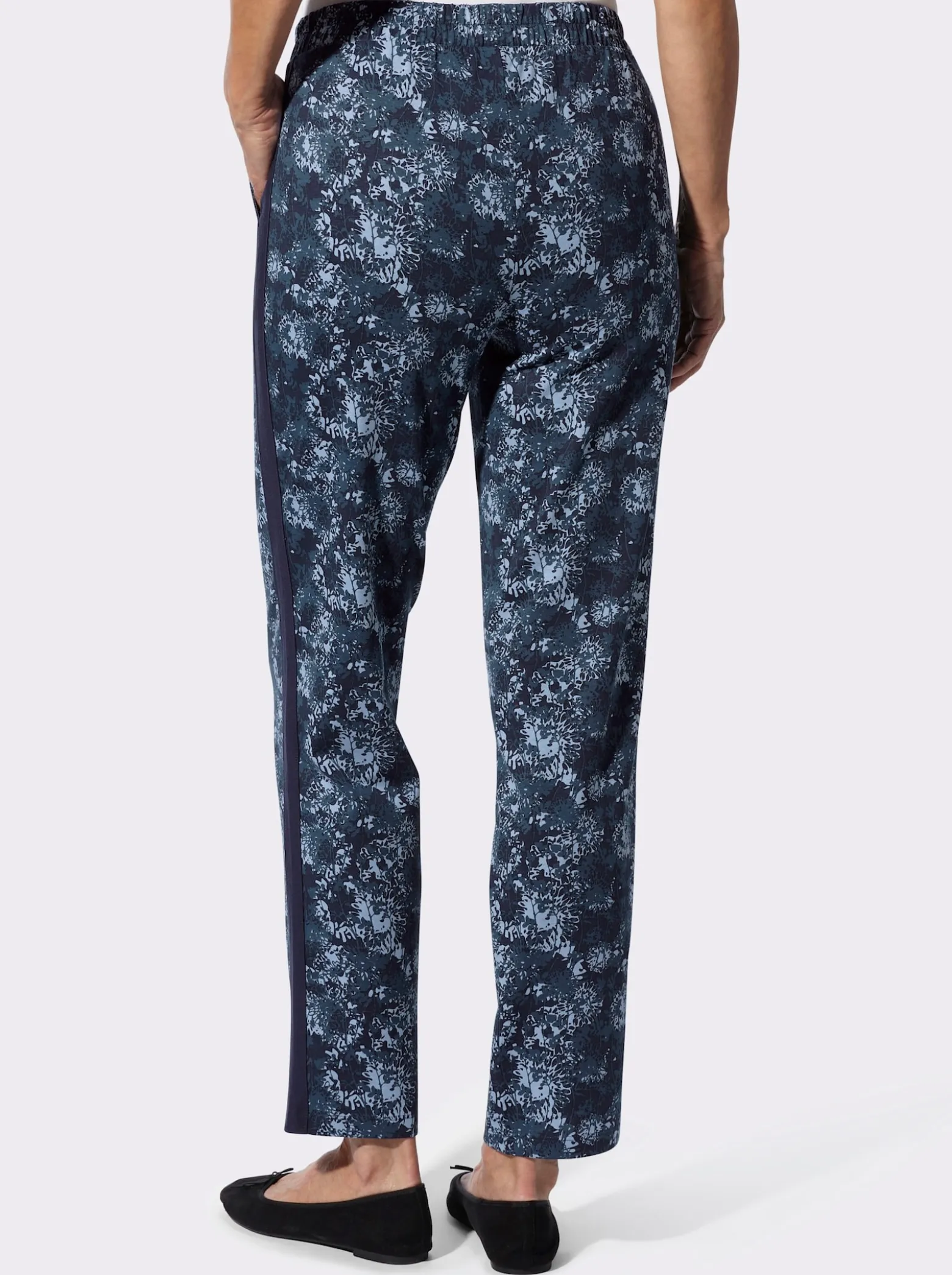 Freizeithose mit Galonstreifen
