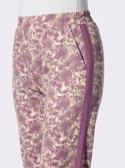 Freizeithose mit Galonstreifen