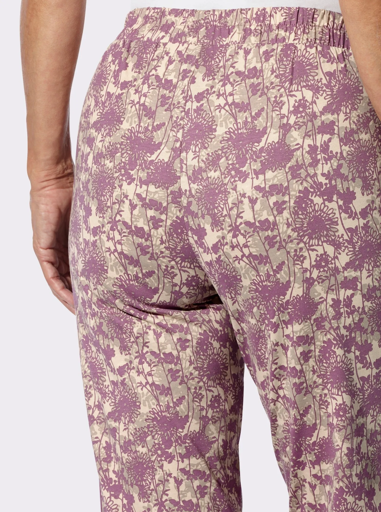 Freizeithose mit Galonstreifen